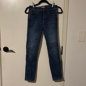Madewell high riser skinny size 26